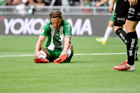 Hammarbys Björn Paulsen deppar
