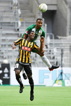 Hammarbys Serge-Junior Martinsson Ngouali Häckens Mohammed