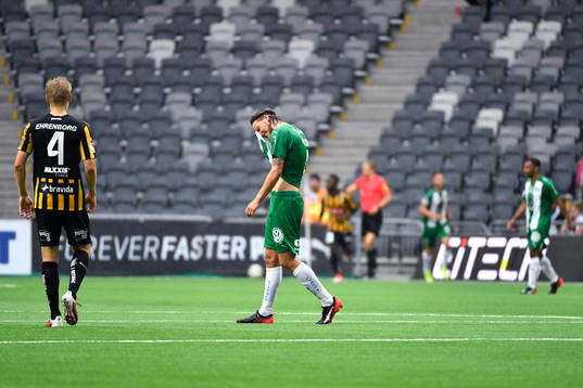 Hammarbys Björn Paulsen deppar