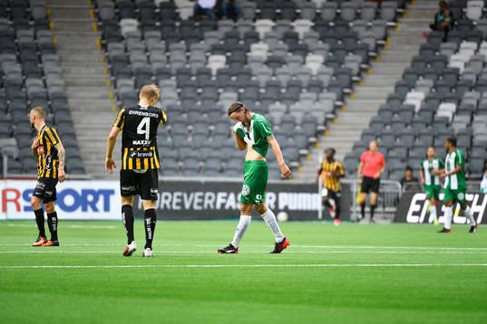 Hammarbys Björn Paulsen deppar