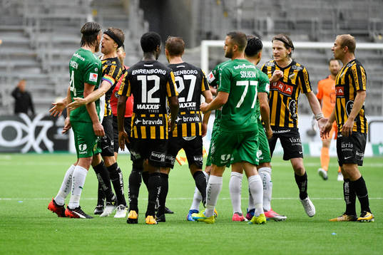 Stökigt och bråkigt mellan Hammarbys Björn Paulsen och