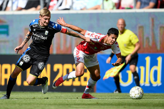 Kalmars Romário Pereira Sipião och IFK Göteborgs