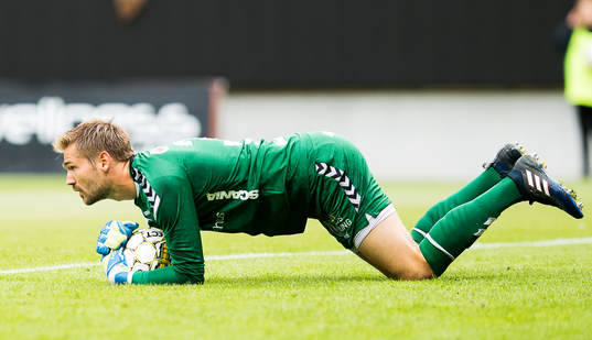 Kalmars målvakt Lucas Hägg-Johansson