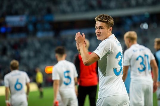 Malmö FFs Mattias Svanberg jublar