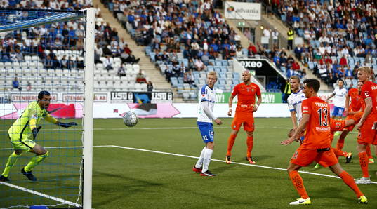 Mål 1-0 av Norrköpings Sebastian Andersson