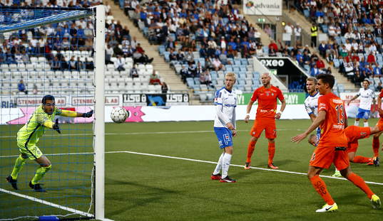 Mål 1-0 av Norrköpings Sebastian Andersson