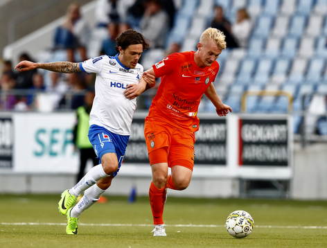 Norrköpings David Moberg Karlsson och AFC Eskilstunas