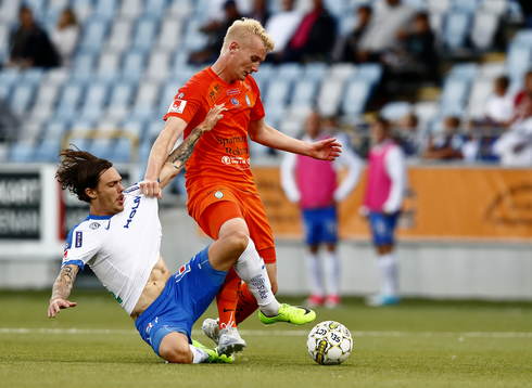 Norrköpings David Moberg Karlsson och AFC Eskilstunas