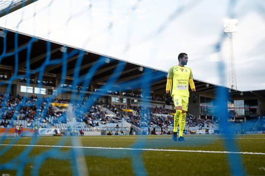 AFC Eskilstunas målvakt Alireza Haghighi