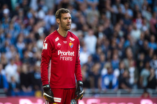 Djurgårdens målvakt Andreas Isaksson
