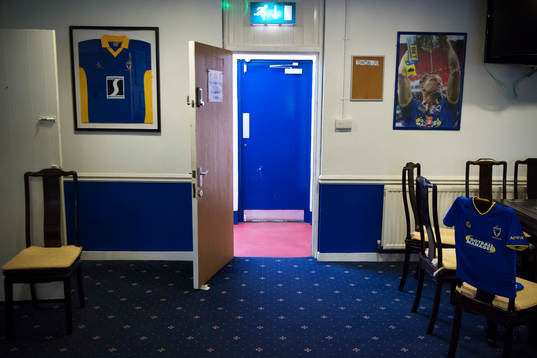 Generell vy av lokaler för fotbollsklubben AFC Wimbledon