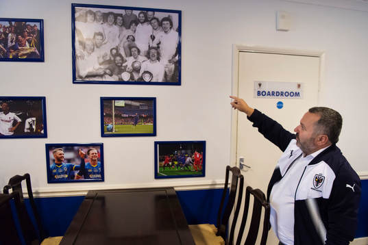 Ivor Heller, direktör och grundare av fotbollsklubben AFC