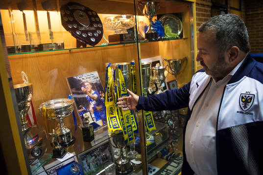 Ivor Heller, direktör och grundare av fotbollsklubben AFC