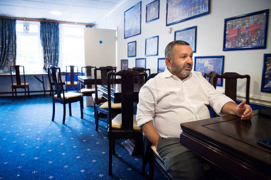 Ivor Heller, direktör och grundare av fotbollsklubben AFC