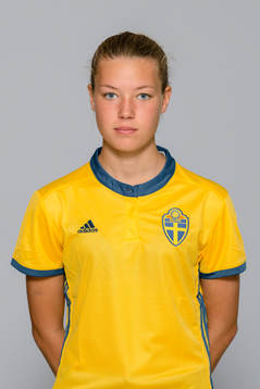 Wilma Reuterskiöld i F15/02-landslaget