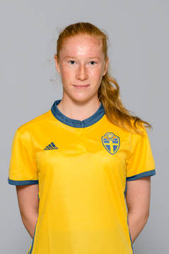 Tilde Johansson  i F15/02-landslaget