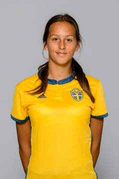 Elin Magnusson  i F15/02-landslaget