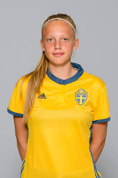 Wilma Hedenström  i F15/02-landslaget