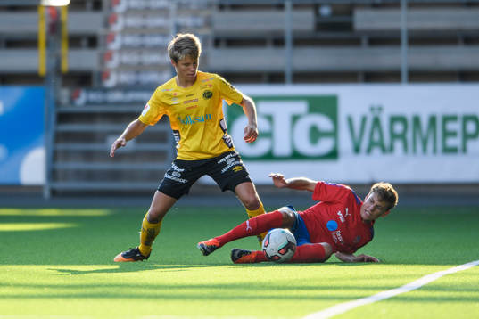 Elfsborgs Oliver Zandén och Helsingborgs Alex Andersson