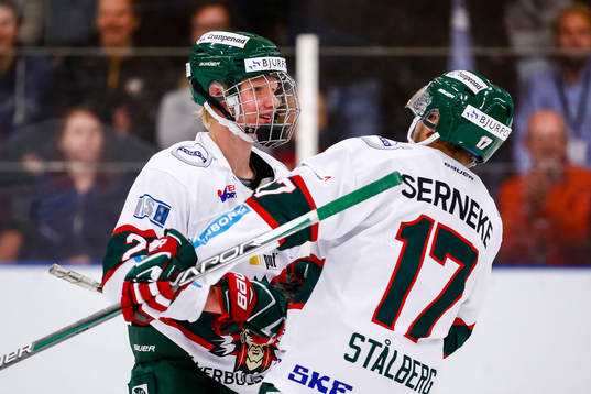 Frölundas Rasmus Dahlin jublar