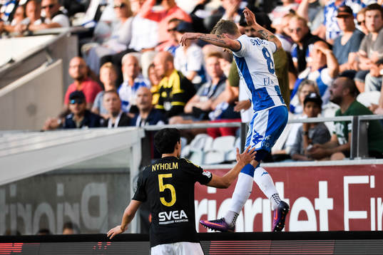 s Jesper Nyholm och IFK Göteborgs Sören Rieks
