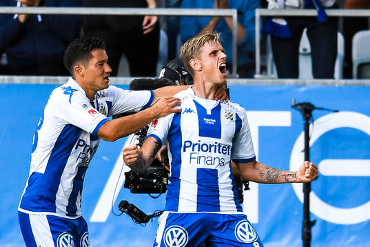 IFK Göteborgs Sören Rieks jublar