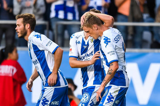 IFK Göteborgs Sören Rieks jublar