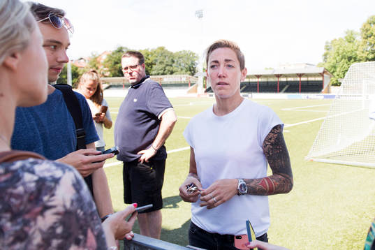Rosengårds sportchef Therese Sjögran