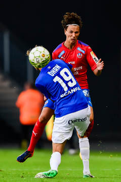 Helsingborgs Alex Timossi Andersson och Åtvidabergs Lucas