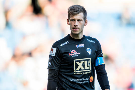 Åtvidabergs målvakt Gustav Jansson