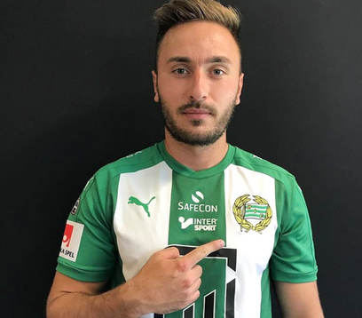 På denna handoutbild från Hammarby Fotboll ses