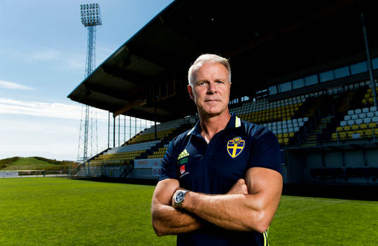 Roland Nilsson, förbundskapten för Sveriges U21-landslag
