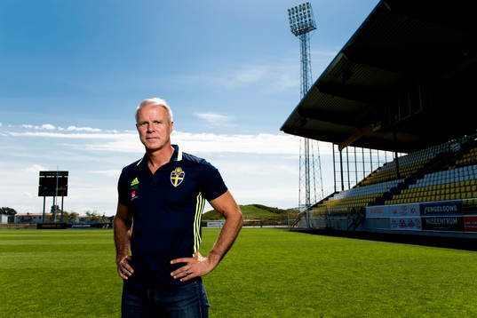 Roland Nilsson, förbundskapten för Sveriges U21-landslag