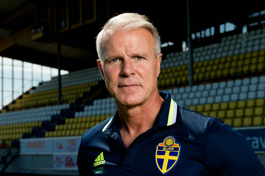 Roland Nilsson, förbundskapten för Sveriges U21-landslag