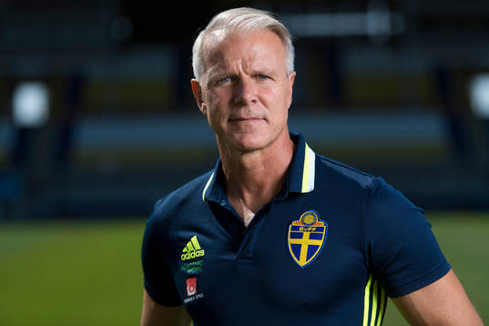 Roland Nilsson, förbundskapten för Sveriges U21-landslag