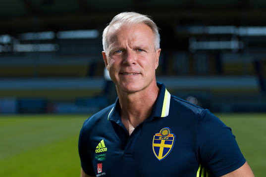 Roland Nilsson, förbundskapten för Sveriges U21-landslag
