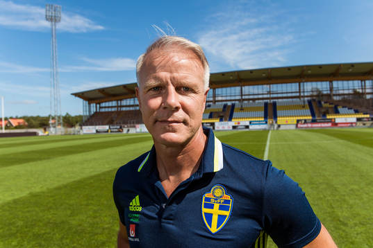 Roland Nilsson, förbundskapten för Sveriges U21-landslag