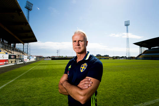 Roland Nilsson, förbundskapten för Sveriges U21-landslag