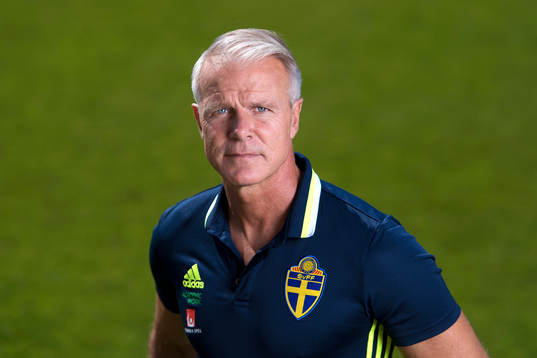 Roland Nilsson, förbundskapten för Sveriges U21-landslag