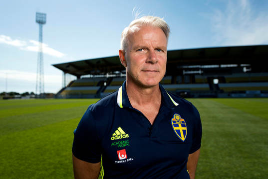 Roland Nilsson, förbundskapten för Sveriges U21-landslag