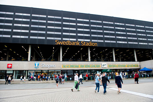 Exteriör över Swedbank Stadion
