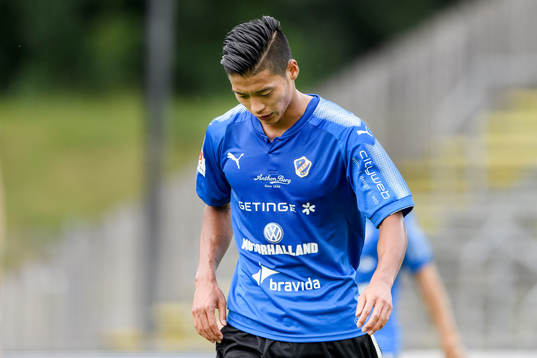 Halmstads Kosuke Kinoshita deppar