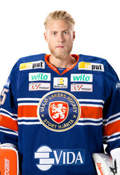 Växjös målvakt Viktor Andren