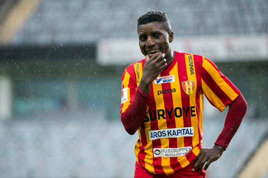 Syrianskas Samuel Akintioye deppar