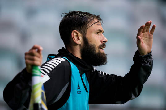 GAIS Mavrudis Bougaidis värmer upp