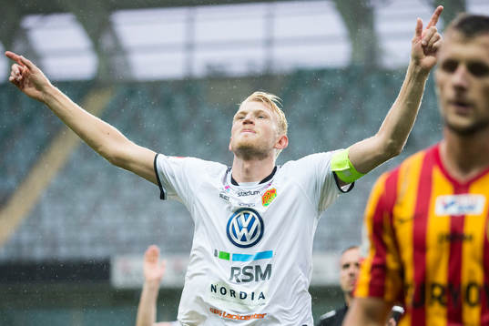 GAIS Carl Nyström jublar