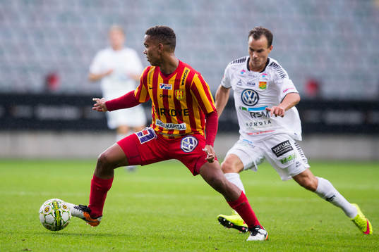 Syrianskas Seth Hellberg mot GAIS Anton Wede