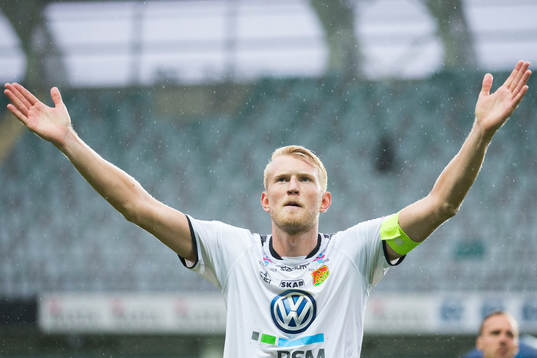 GAIS Carl Nyström jublar