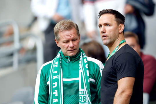 Martin Lidberg på läktaren