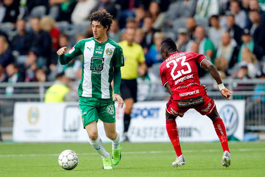 Hammarbys Romulo Cabral Pereira Pinto och Östersunds